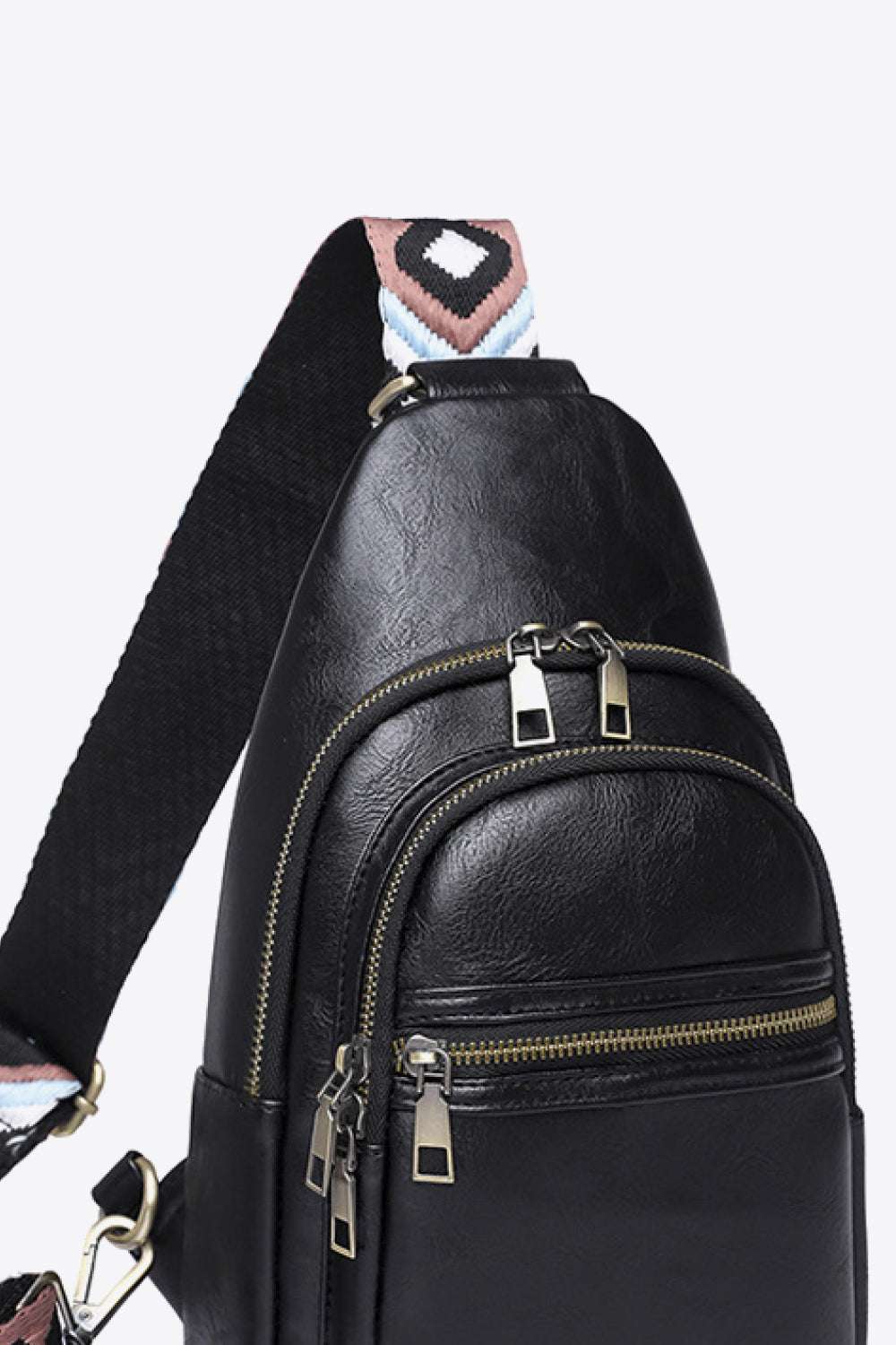 Adored It's Your Time PU Leather Sling Bag - Premium Crossbody Bag from Trendsi - Just $45.99! Shop now at Handbags Specialist Headquarter