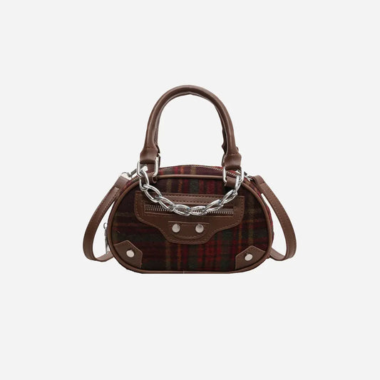 Plaid Print Crossbody Bag - Premium Handbags from Trendsi - Just $27.99! Shop now at Handbags Specialist Headquarter