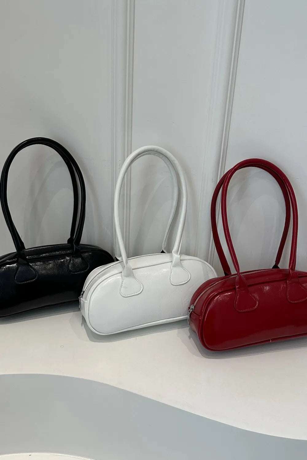 PU Leather Shoulder Bag - Premium Crossbody Bag from Trendsi - Just $18.99! Shop now at Handbags Specialist Headquarter