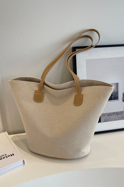 Canvas Tote Bag - Premium Tote Bag from Trendsi - Just $32.99! Shop now at Handbags Specialist Headquarter