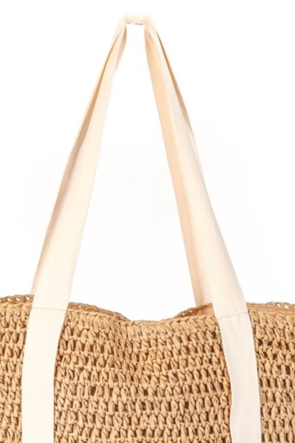 Fame Straw Braided Hat Carrier Tote Bag - Premium Tote Bag from Trendsi - Just $44.99! Shop now at Handbags Specialist Headquarter