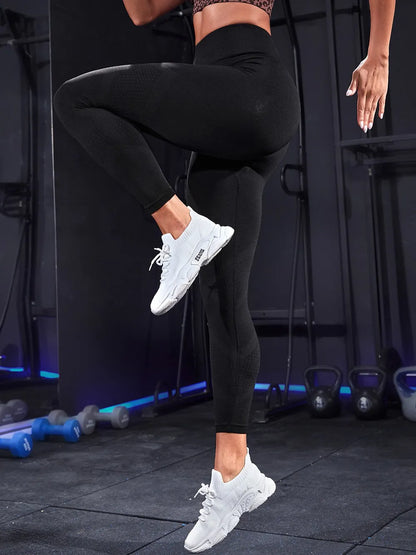 High Waist Active Leggings - Premium Leggings from Trendsi - Just $33.27! Shop now at Handbags Specialist Headquarter