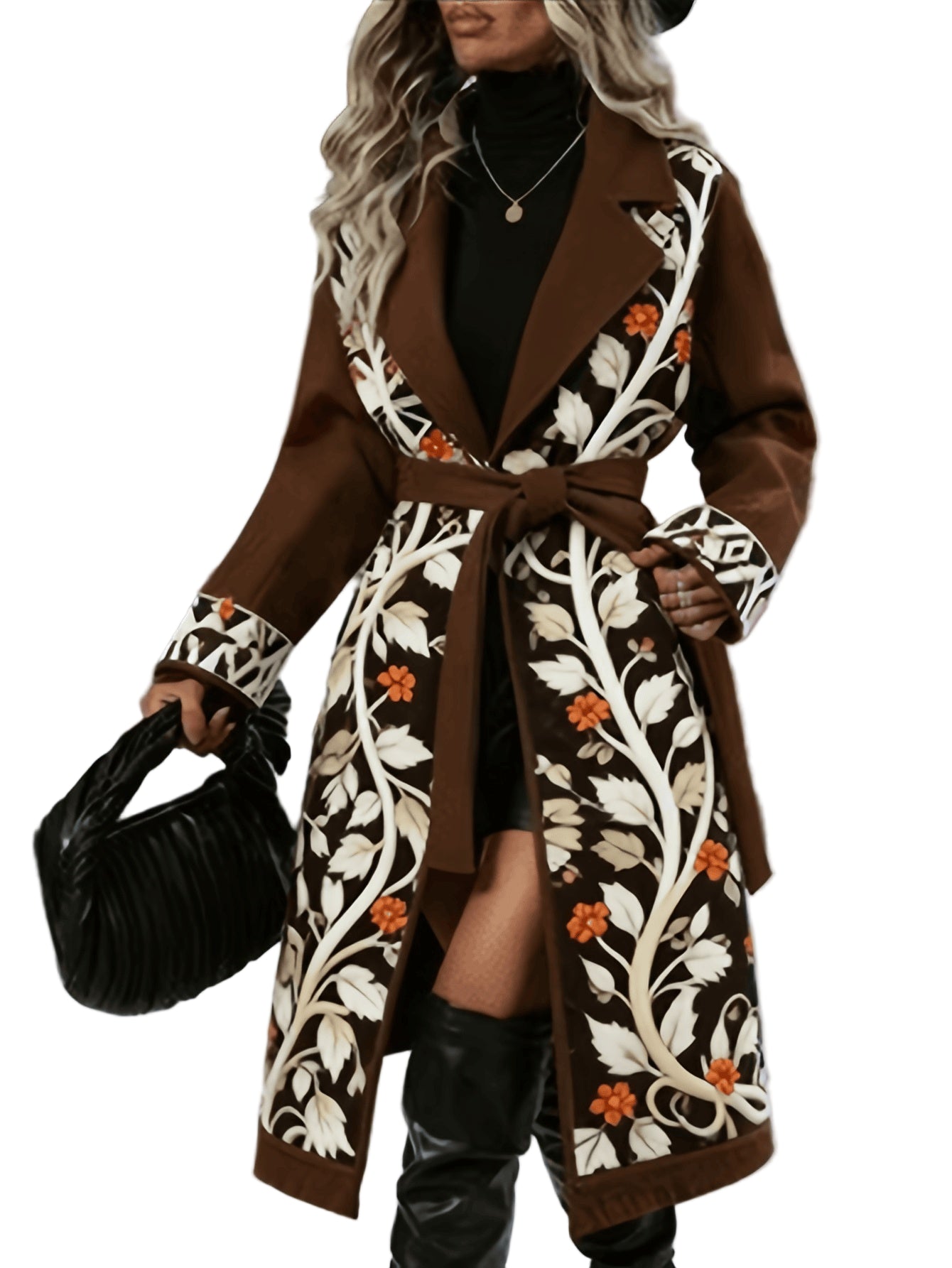 Opulent Elegance: Luxurious Long Coat