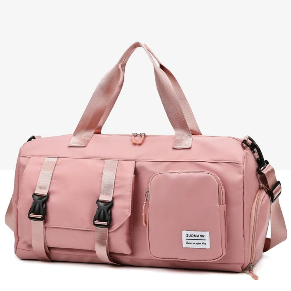 Oxford Cloth Multi-Pocket Travel Bag - Premium travel-bag from Trendsi - Just $39.99! Shop now at Handbags Specialist Headquarter