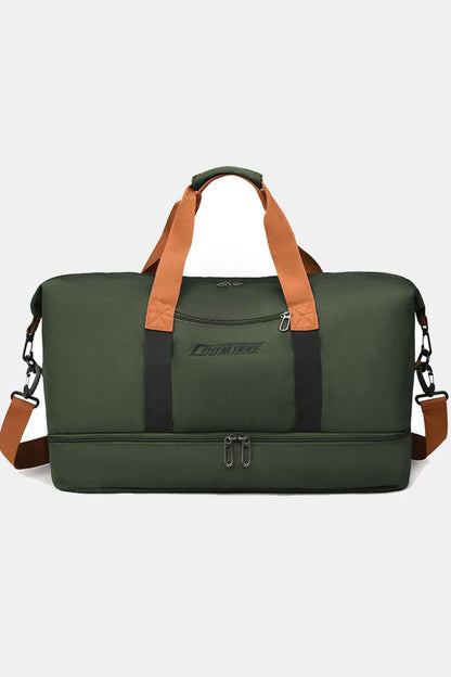 Oxford Cloth Dry and Wet Separation Travel Bag - Premium travel-bag from Trendsi - Just $39.99! Shop now at Handbags Specialist Headquarter