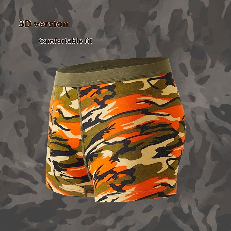 StealthFit Modal Camo Mid-Waist Breathable Boxers