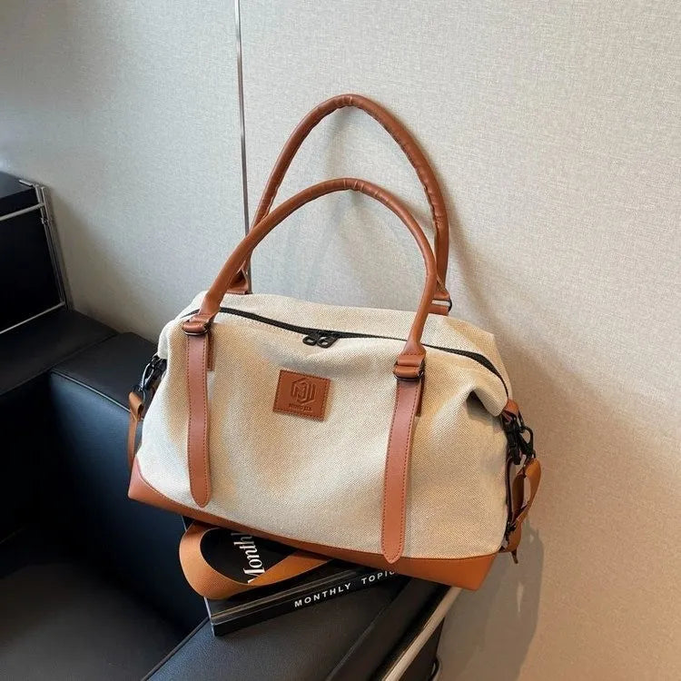 Contrast Travel Bag - Premium travel-bag from Trendsi - Just $44.99! Shop now at Handbags Specialist Headquarter