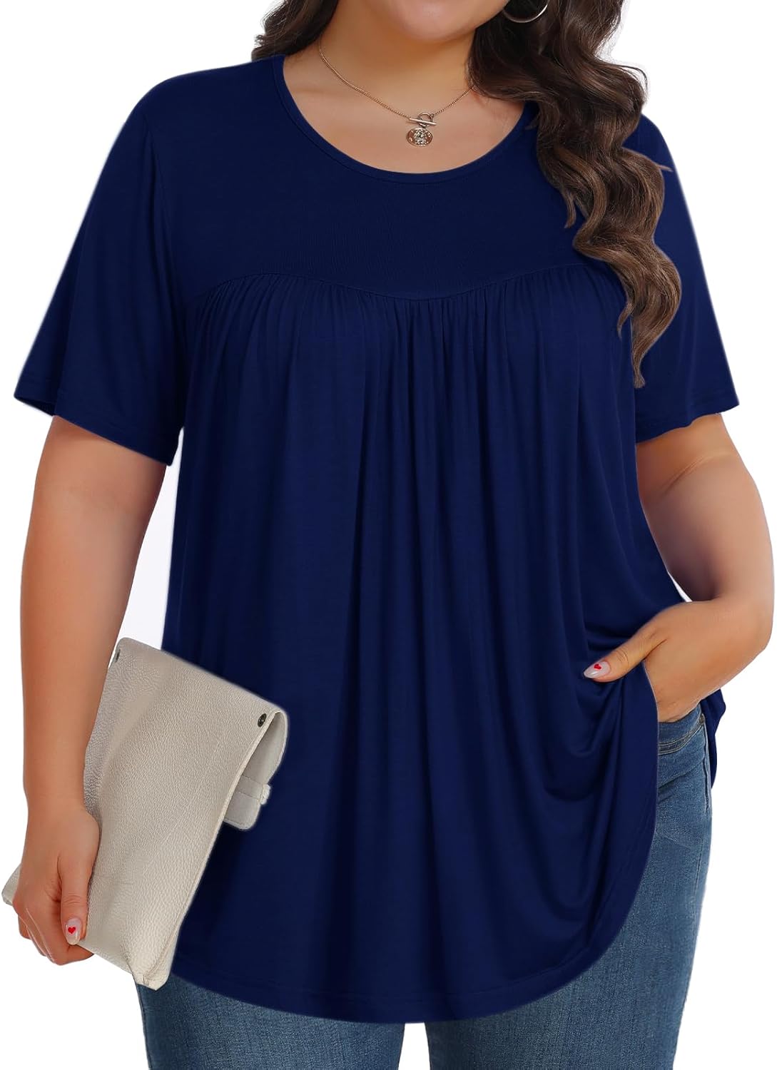 SoftTunic-Plus Crew SS