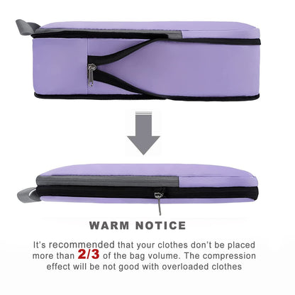 BAGAIL Expandable Travel Compression Cubes Set