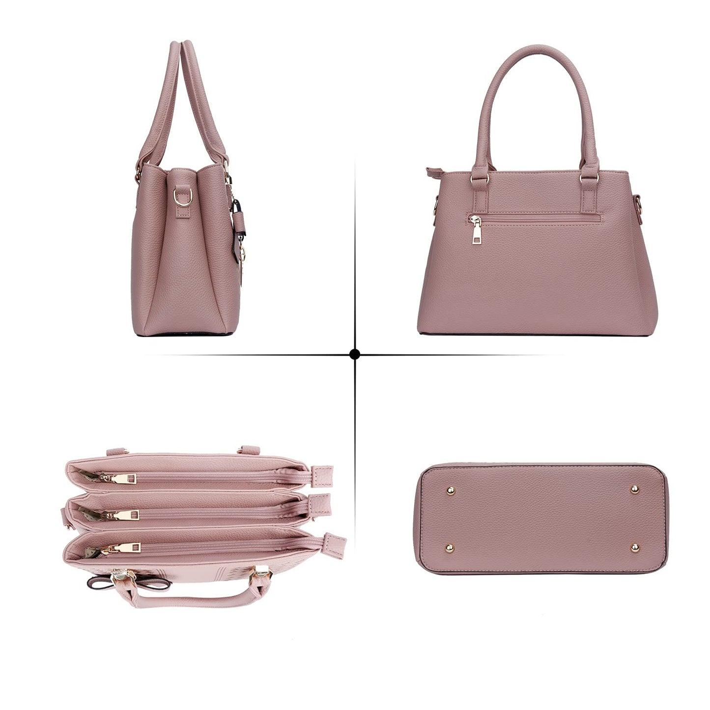 Luxe Leather Satchel & Crossbody Bags