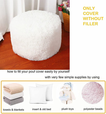 VersaPouf: Unstuffed Ottoman & Foot Rest Cover