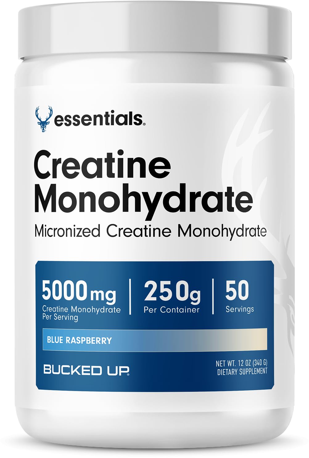 Bucked Up Micronized Creatine - Unflavored Power Boost
