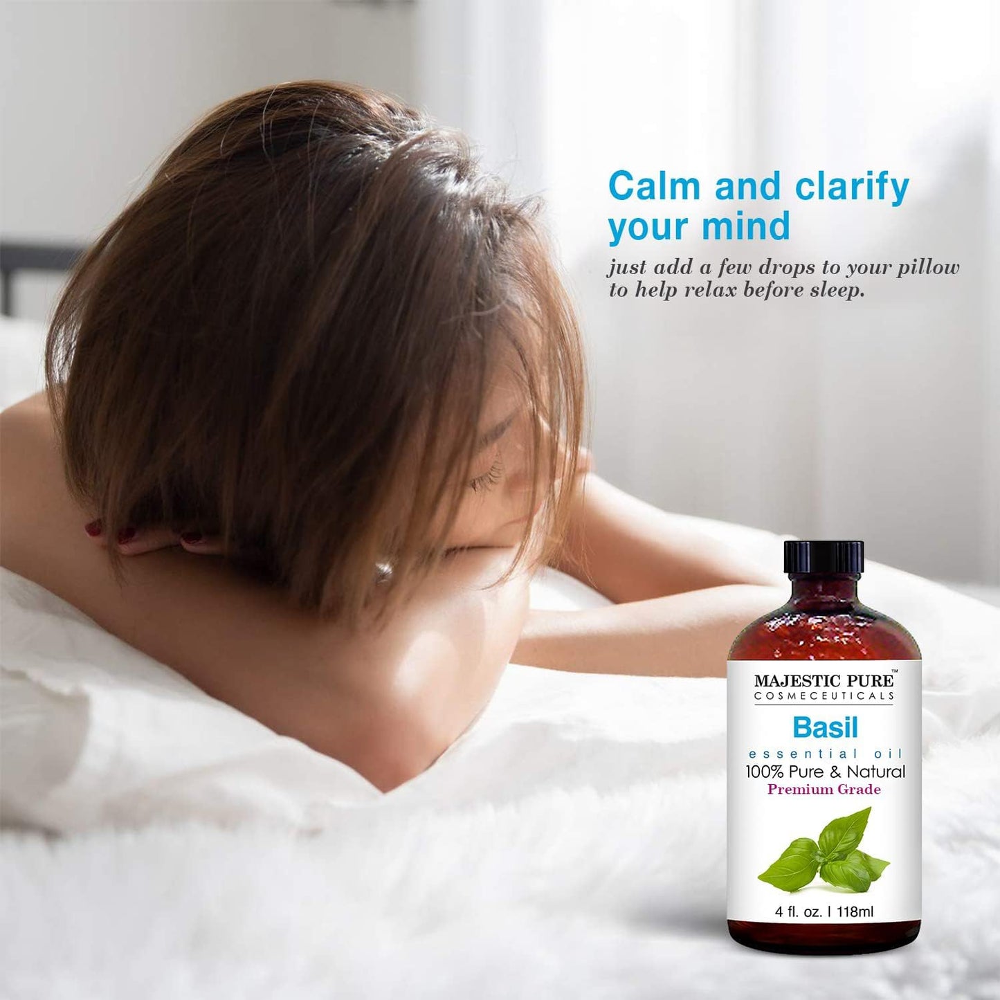 Majestic Pure Lavender Oil with Dropper 4oz