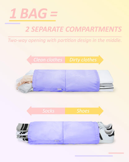 PackPro 6 Set Compression Cubes for Travel