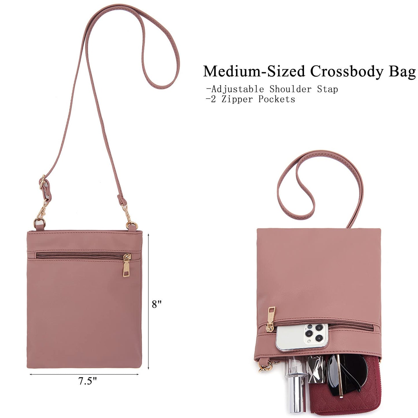 ChicCrossbody: Women's Tote & Wallet Set