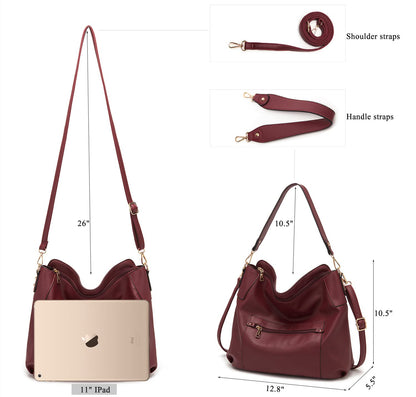 ChicCrossbody: Women's Tote & Wallet Set
