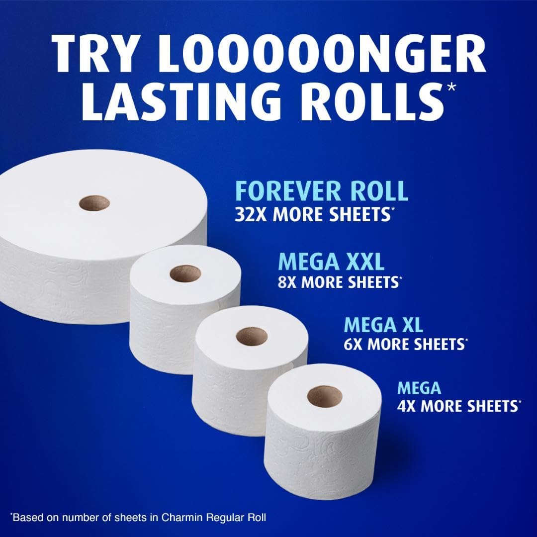 Charmin Cloud Soft: 6 Mega = 24 Regular Rolls