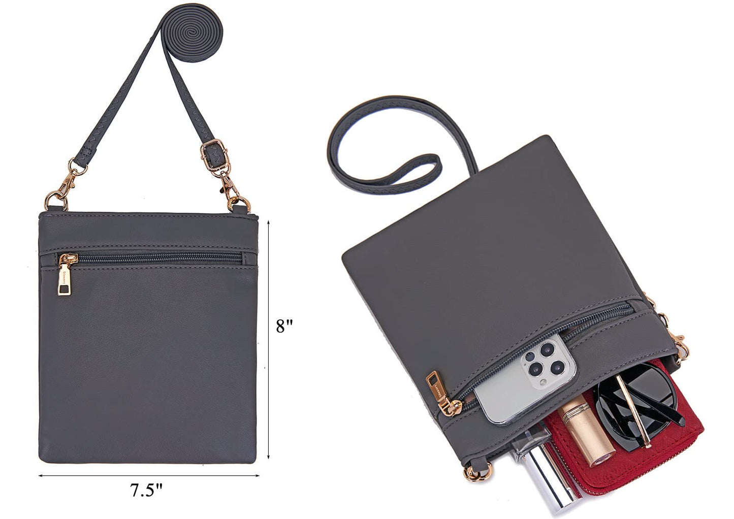 ChicCrossbody: Women's Tote & Wallet Set