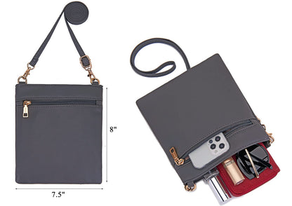 ChicCrossbody: Women's Tote & Wallet Set