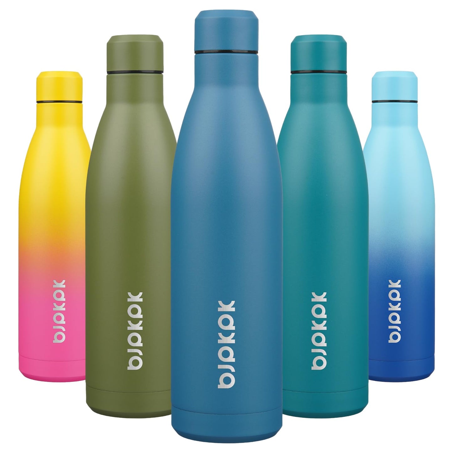 ChillPro 17oz Turquoise Insulated Sports Bottle