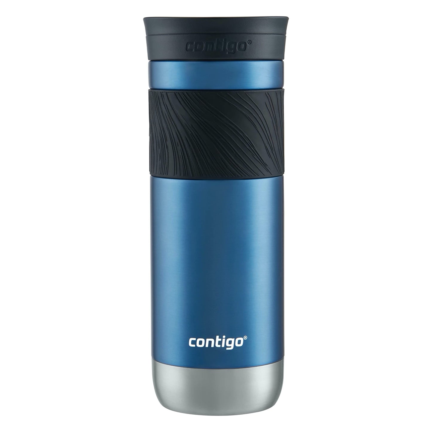 SNAPSEAL Grip Stainless Travel Mug 20oz - Blue/Berry