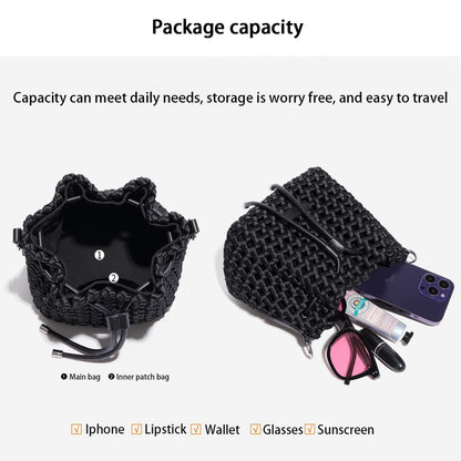 Hollow Bucket Tote Bag