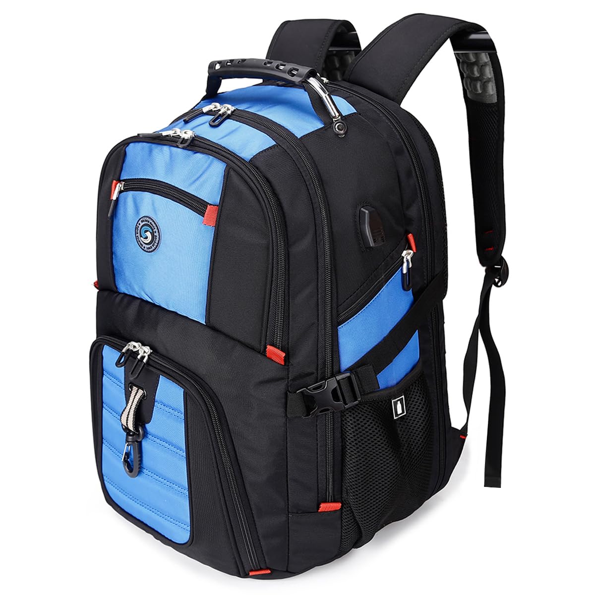 SHRRADOO 50L USB Travel Laptop Backpack - Airline Approved