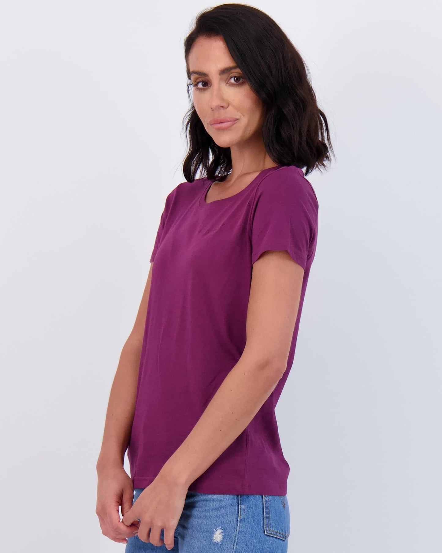 Essentials Women's Classic Crew Tee 4-Pack