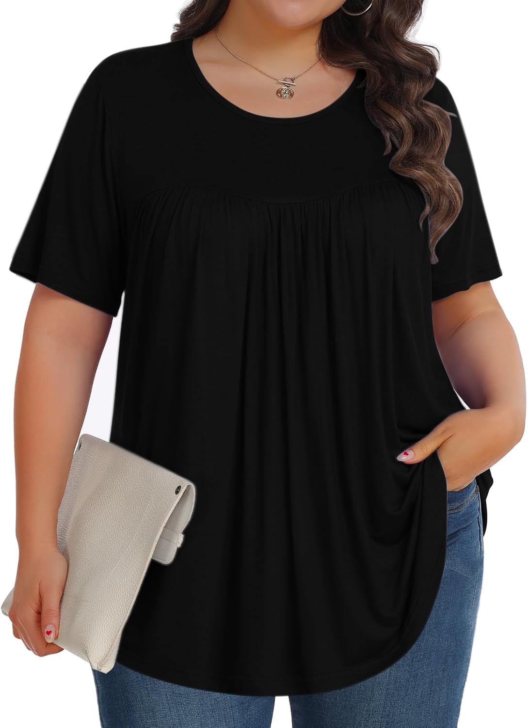 SoftTunic-Plus Crew SS