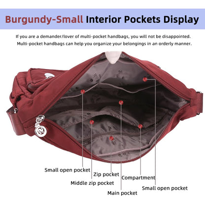 MINTEGRA Luxe Multi-Pocket Women's Handbag