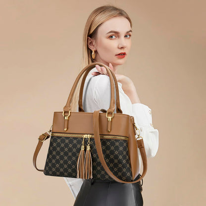 Luxe Leather Satchel & Crossbody Bags