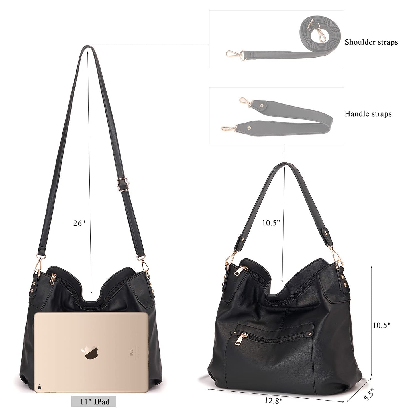 ChicCrossbody: Women's Tote & Wallet Set