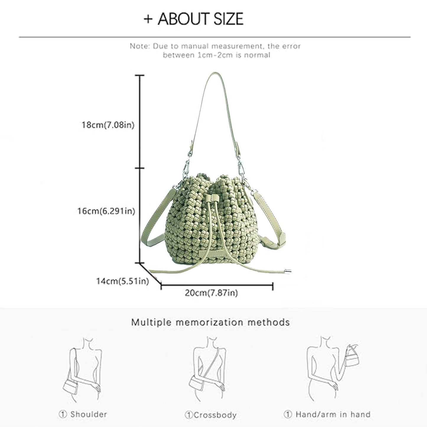 Hollow Bucket Tote Bag