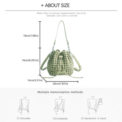 Hollow Bucket Tote Bag