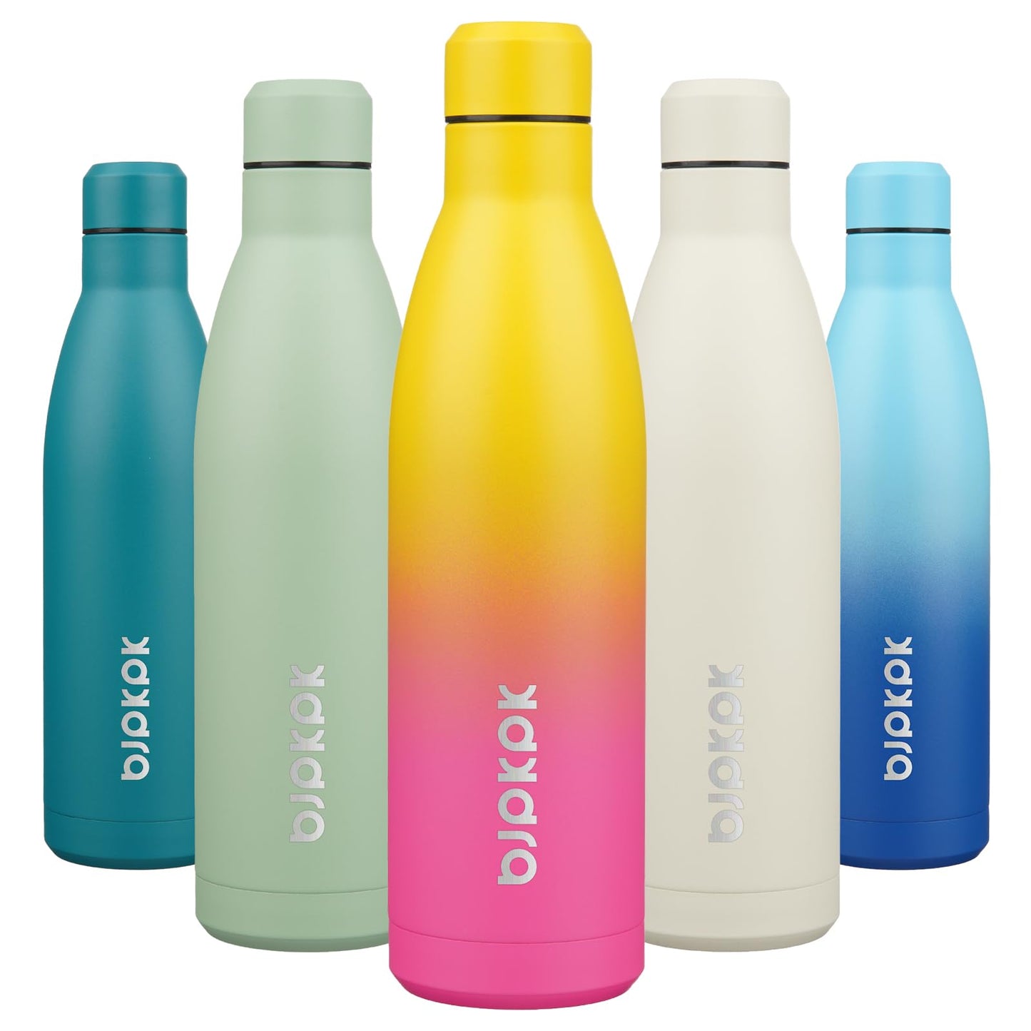 ChillPro 17oz Turquoise Insulated Sports Bottle