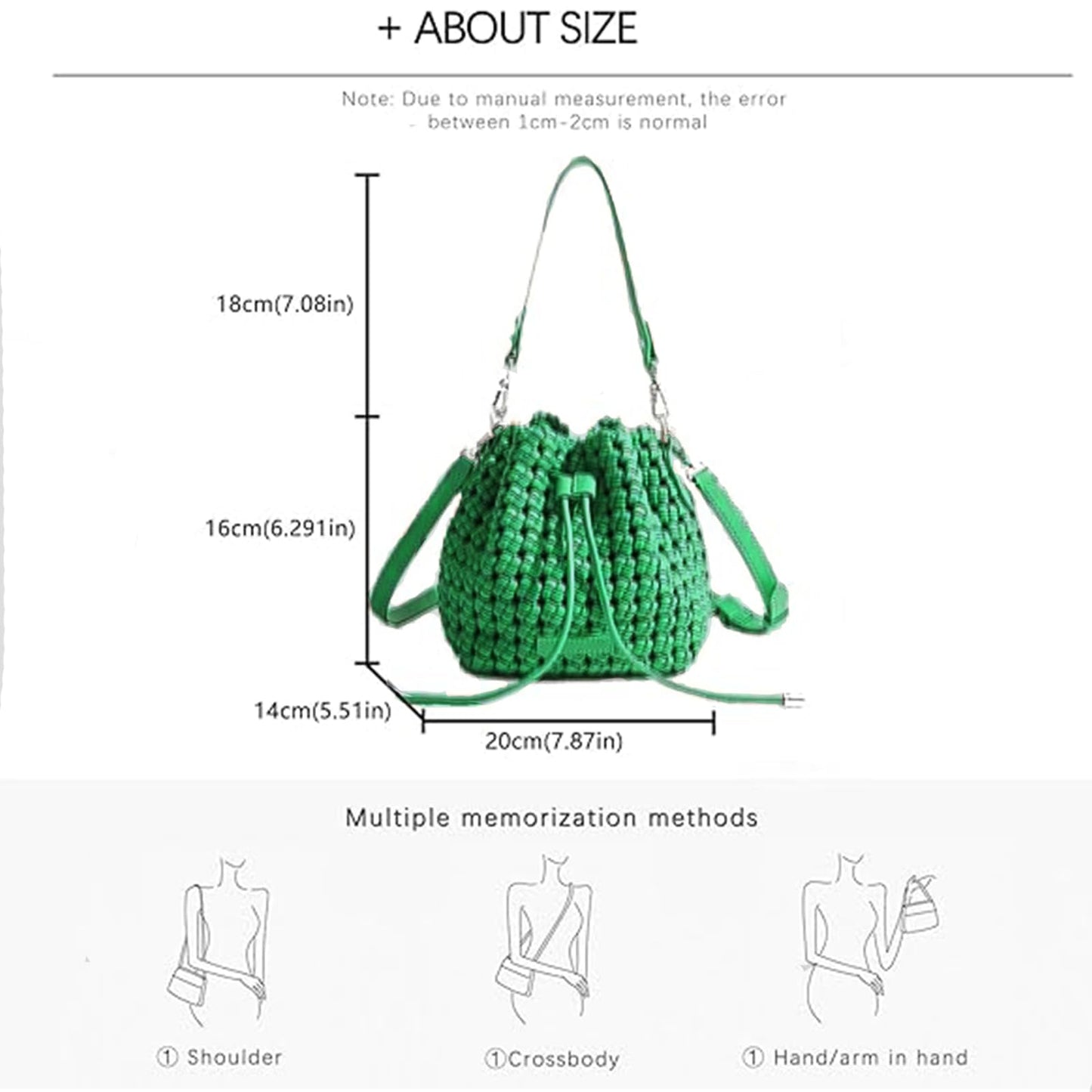 Hollow Bucket Tote Bag