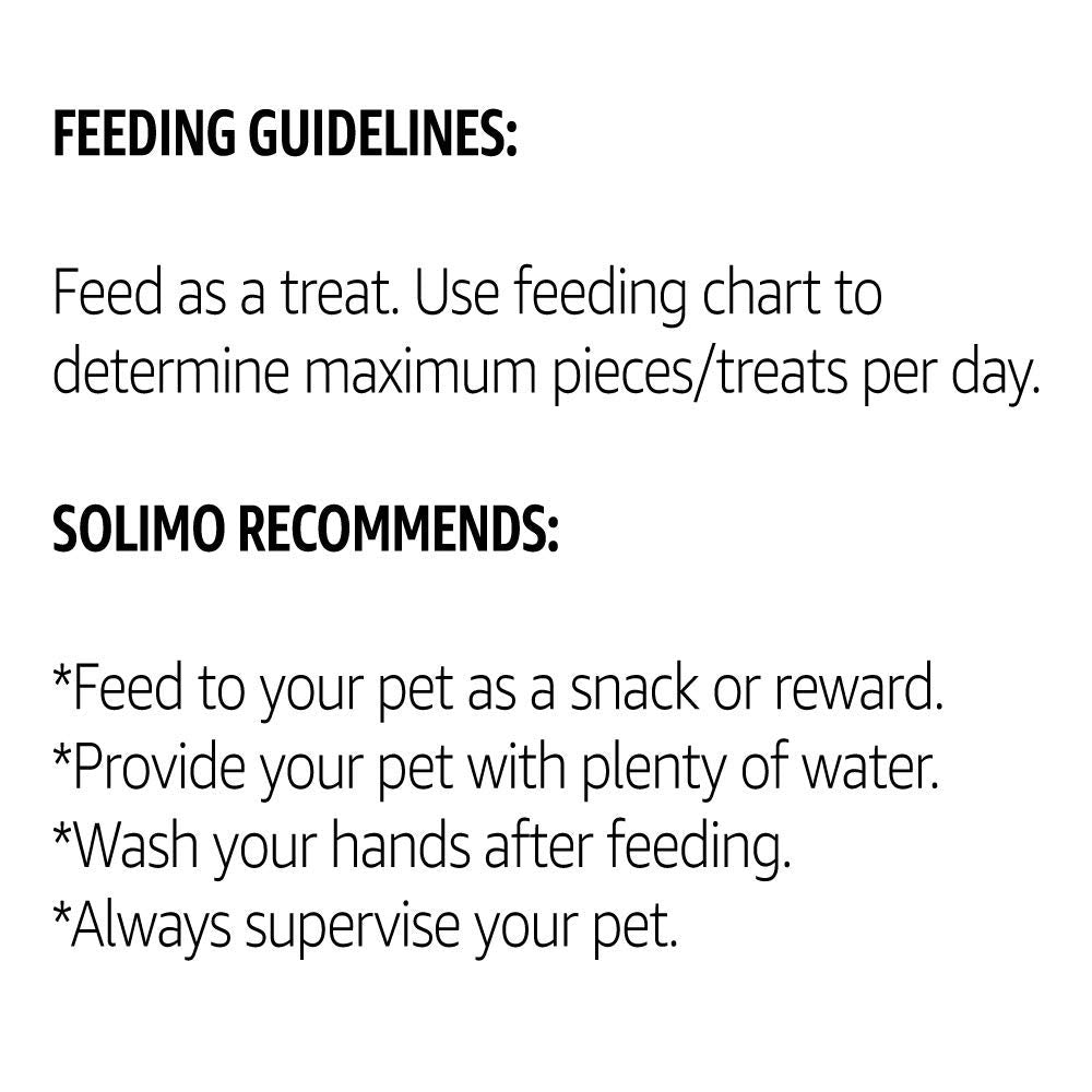 Solimo Sweet Jerky Dog Treats - 2 lbs