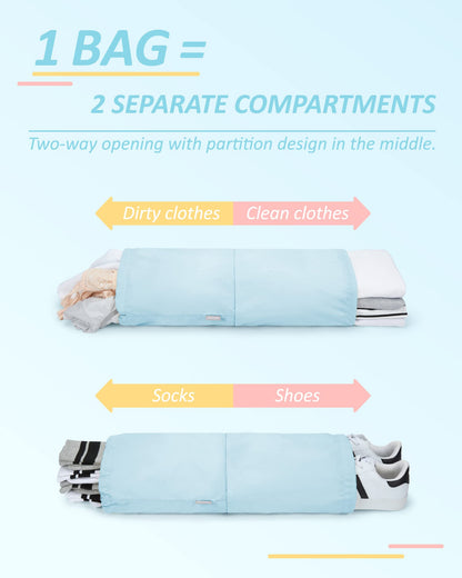 PackPro 6 Set Compression Cubes for Travel