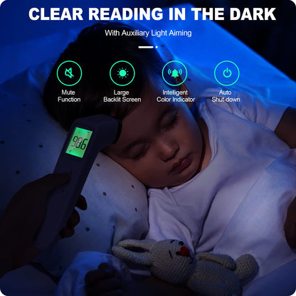 SmartScan No-Touch Thermometer: Family & Fever Care