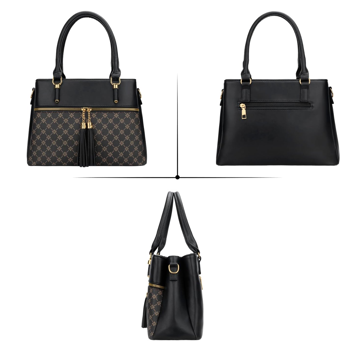 Luxe Leather Satchel & Crossbody Bags
