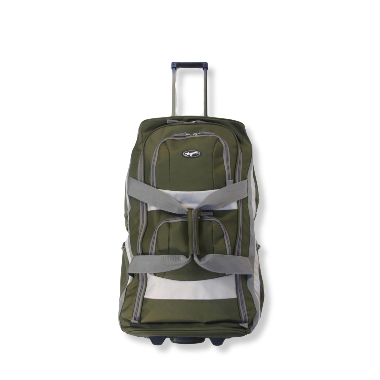 Olympia 22 Max Wheeled Duffel: 8-Pocket Water-Resist