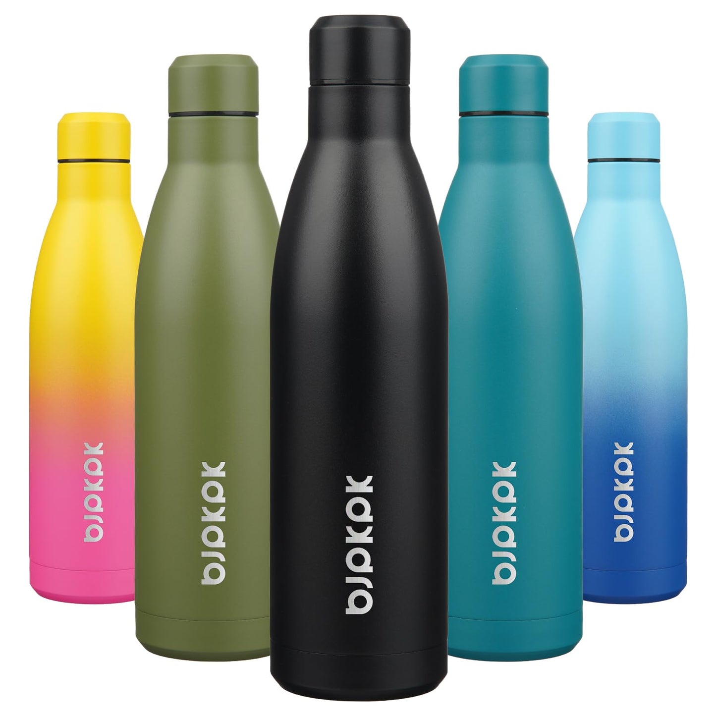 ChillPro 17oz Turquoise Insulated Sports Bottle