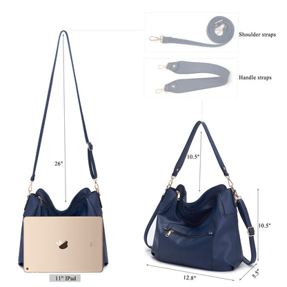 ChicCrossbody: Women's Tote & Wallet Set