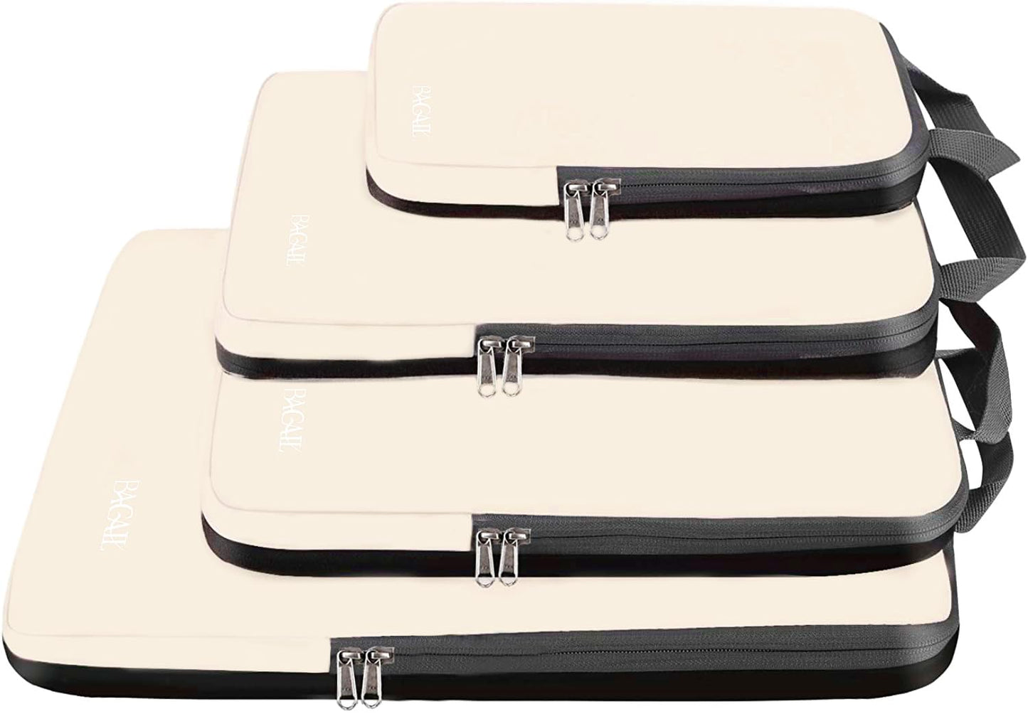 BAGAIL Expandable Travel Compression Cubes Set
