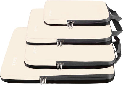 BAGAIL Expandable Travel Compression Cubes Set