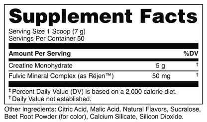 Bucked Up Micronized Creatine - Unflavored Power Boost