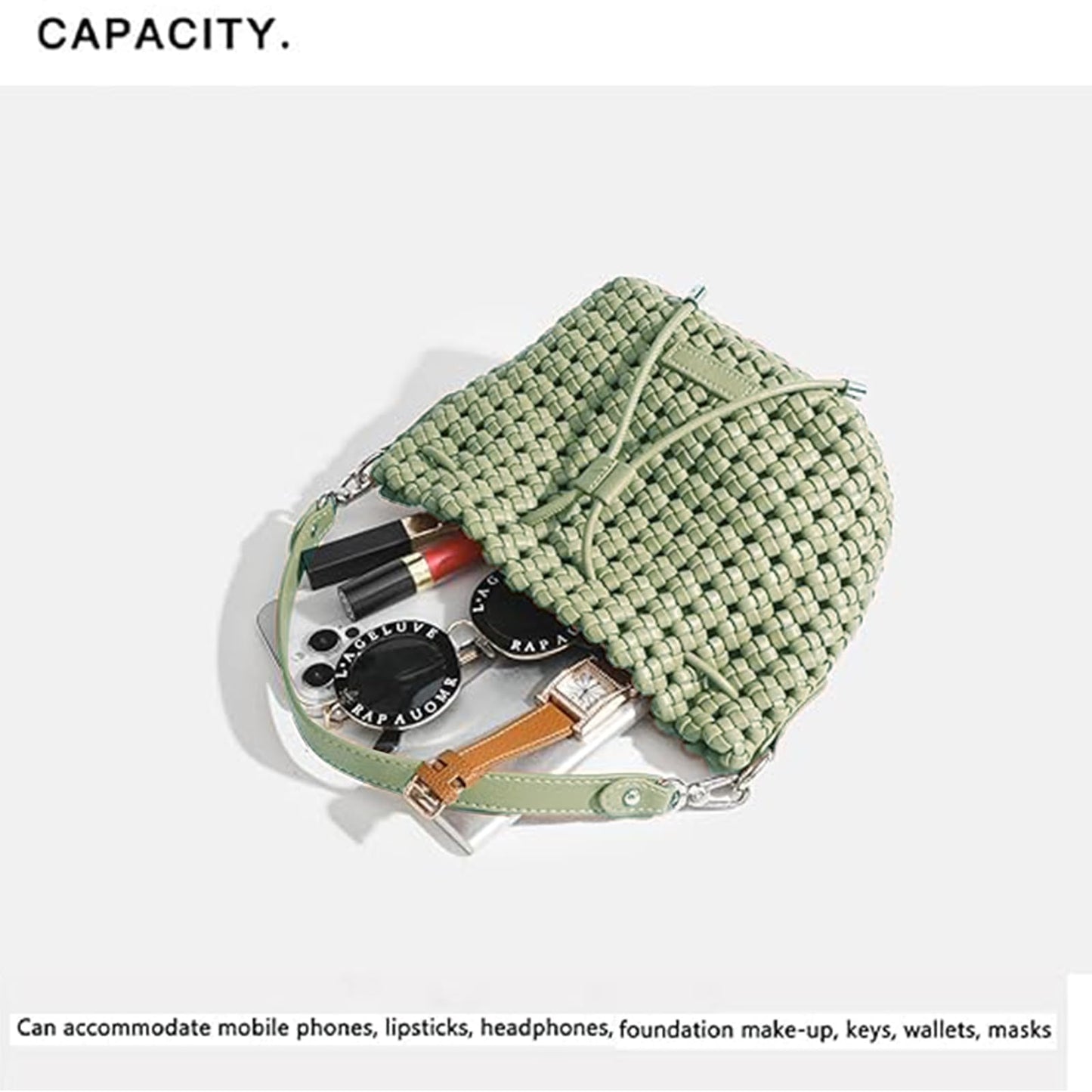 Hollow Bucket Tote Bag