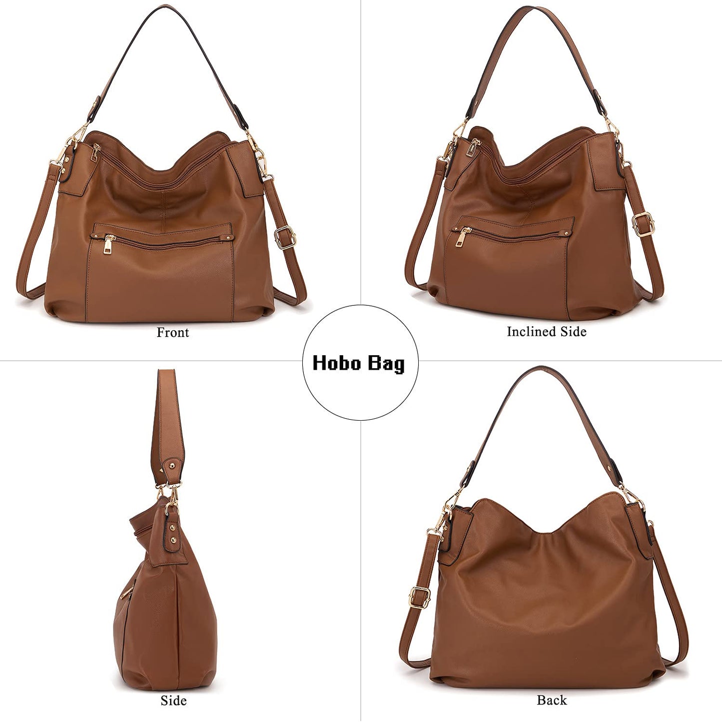 ChicCrossbody: Women's Tote & Wallet Set