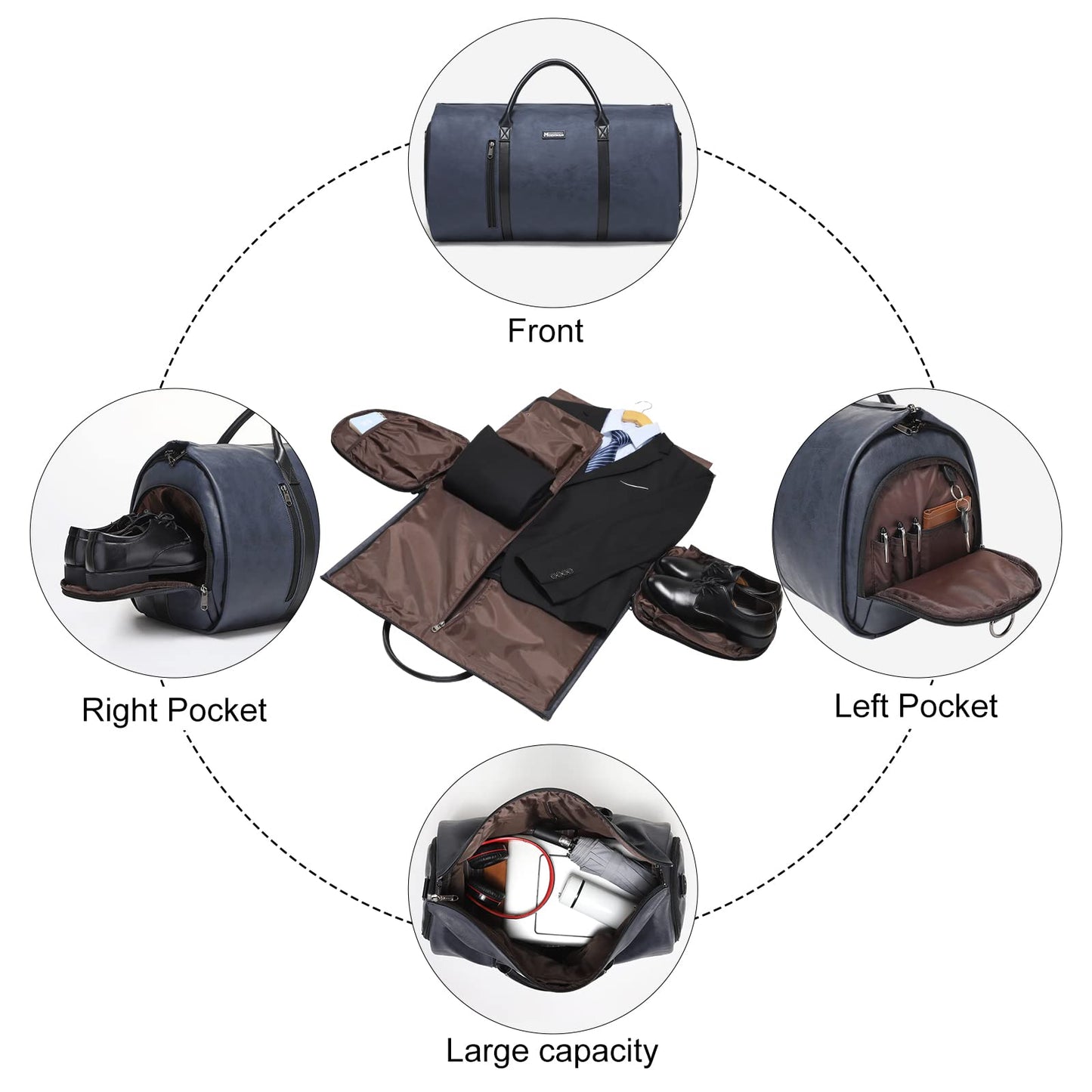 Modoker Travel Garment Bag - Versatile & Stylish