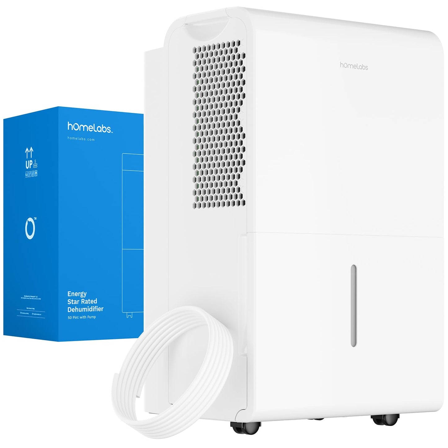 hOmeLabs Smart 50 Pint Dehumidifier 7000 Sq Ft